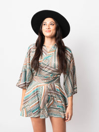 Maya Wrap Top