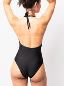 Black Plunge Swimsuit