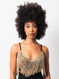 Black Go-Go Bralette