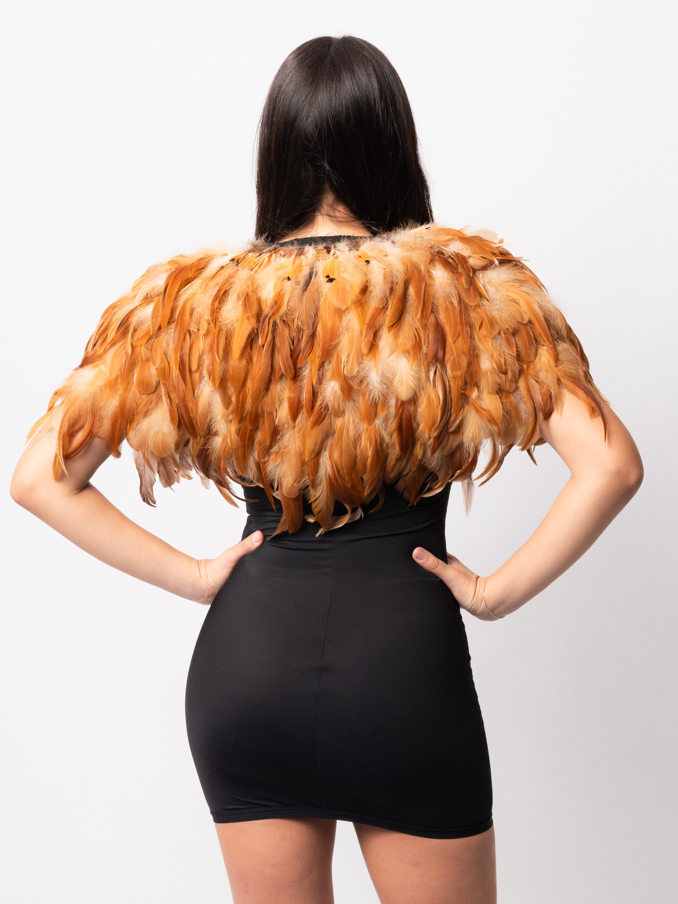 Toffee Feather Capelette