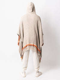 Sahara Tassel Poncho