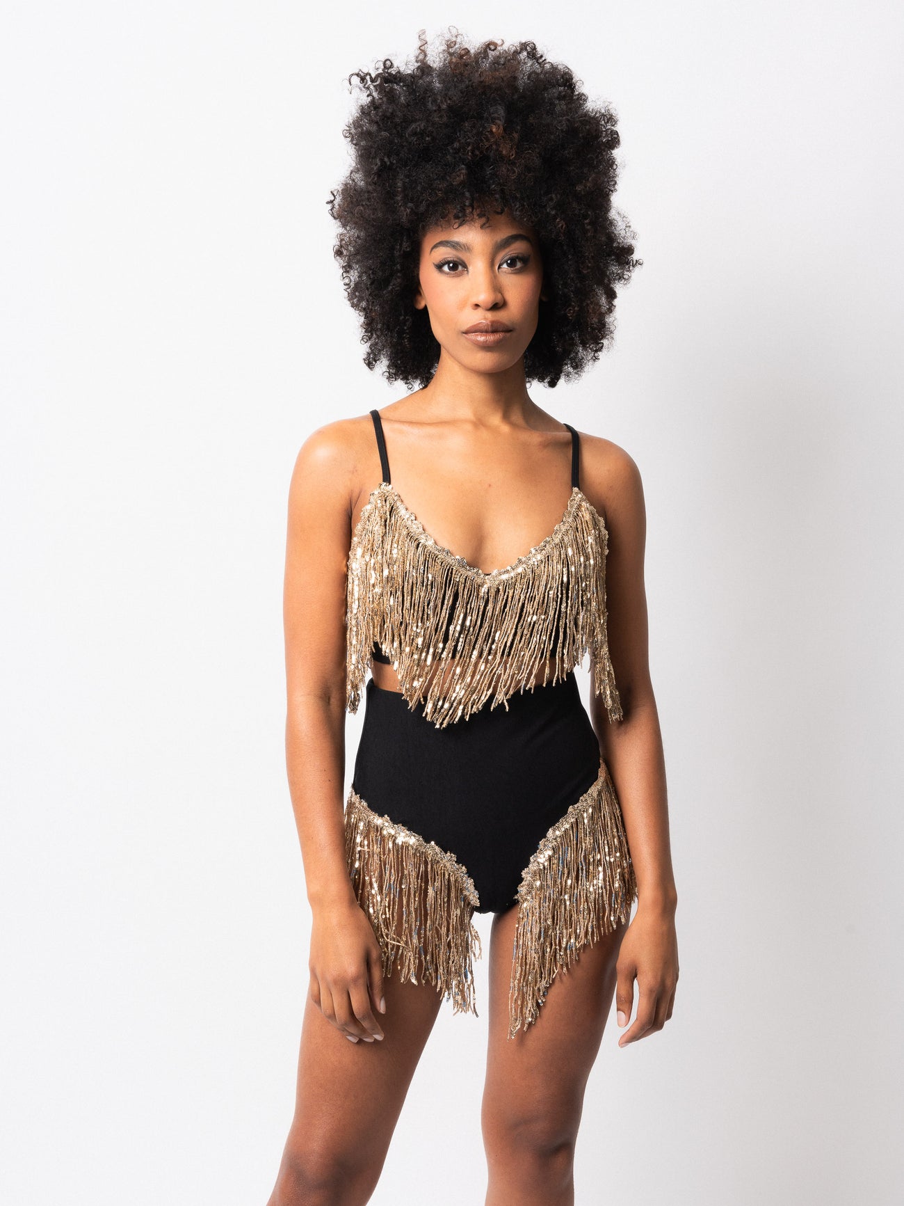 Black Go-Go Bralette