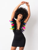 Rainbow Feather Bralette