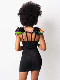 Rainbow Feather Bralette