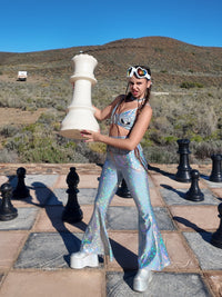Aqua Bell Bottoms