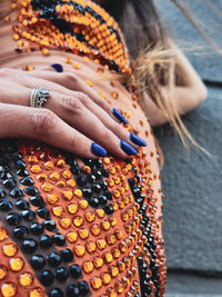 Orange Tiger Bodysuit