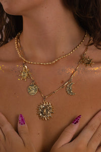 Sun & Moon Pendant necklace
