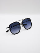 Dark Metal Frame Sunglasses