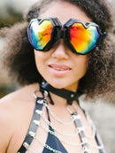 Black Heart Goggles