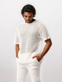 White Hollow Shirt