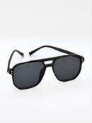 Black Top Bar Sunglasses