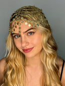 Gold Empress Head Chain