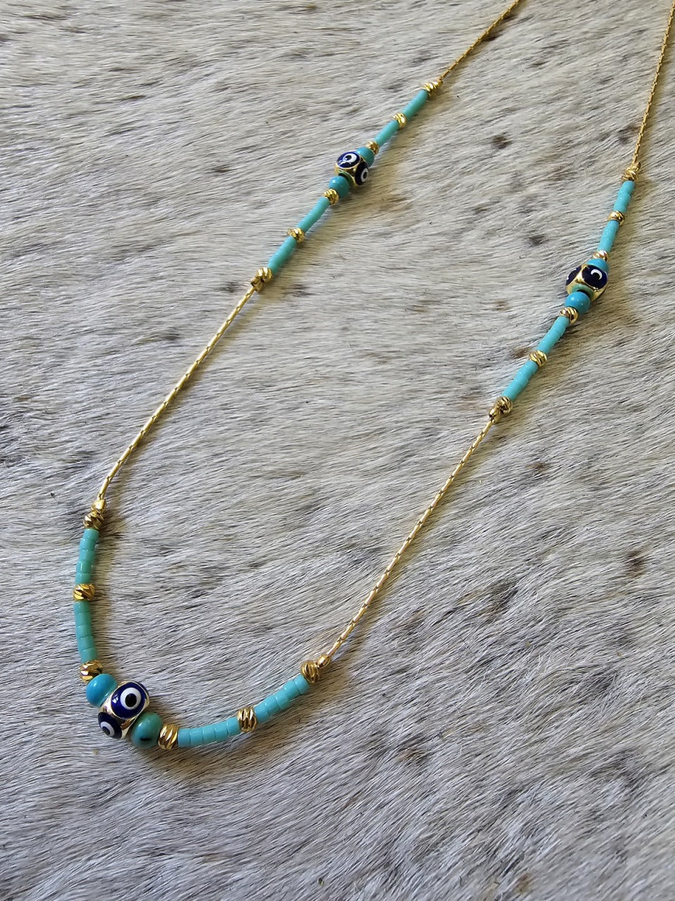 Eye Bead Choker