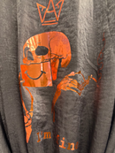 I'm Fine Satin Ash Kimono