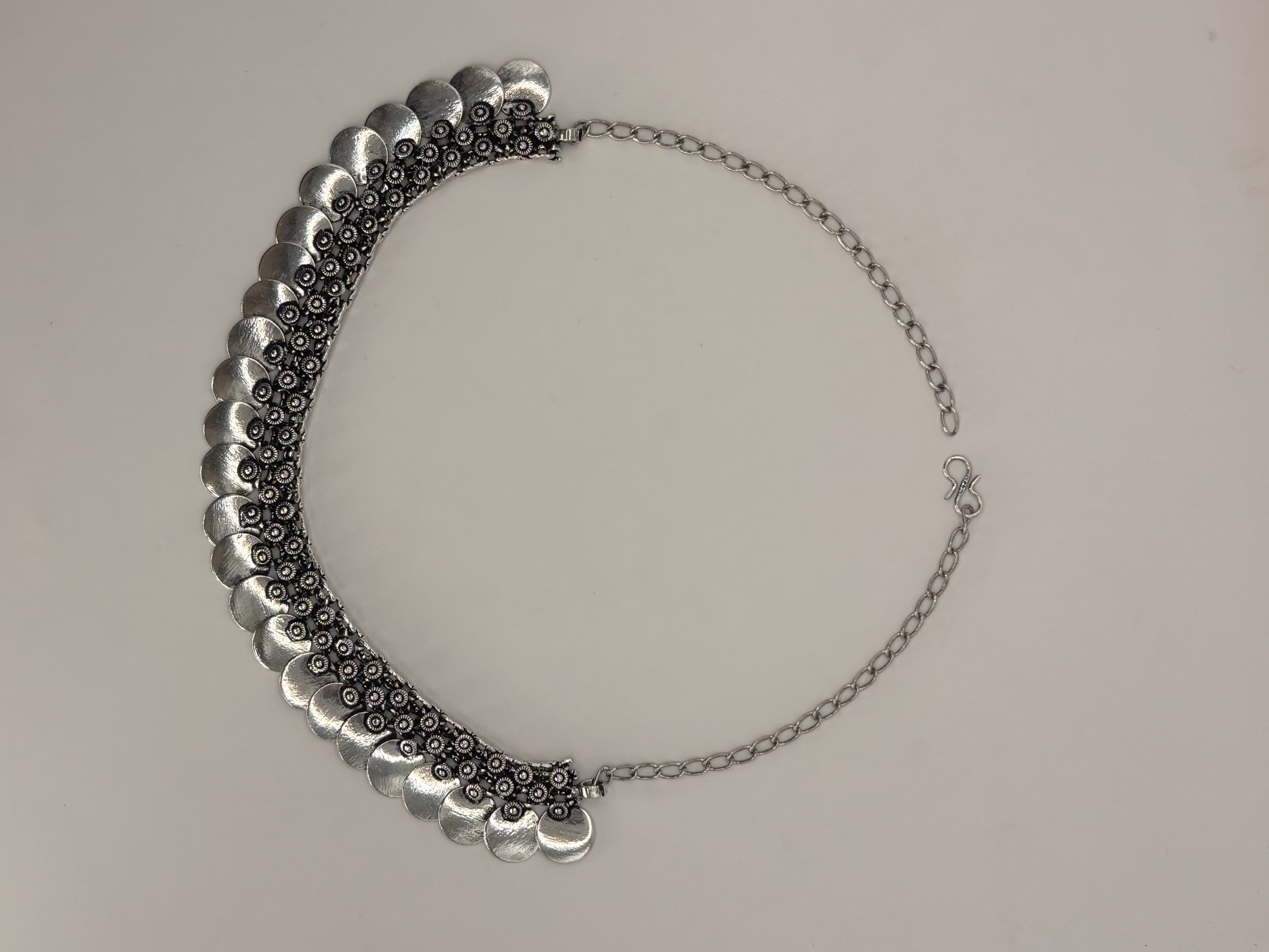 Silver Baha Choker