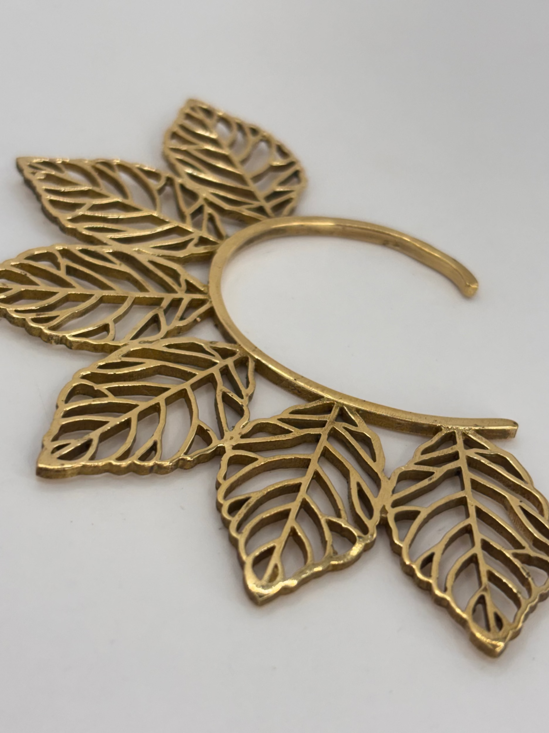 Gold Leaf Ear Cuff