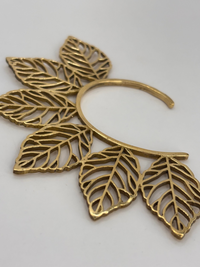 Gold Leaf Ear Cuff