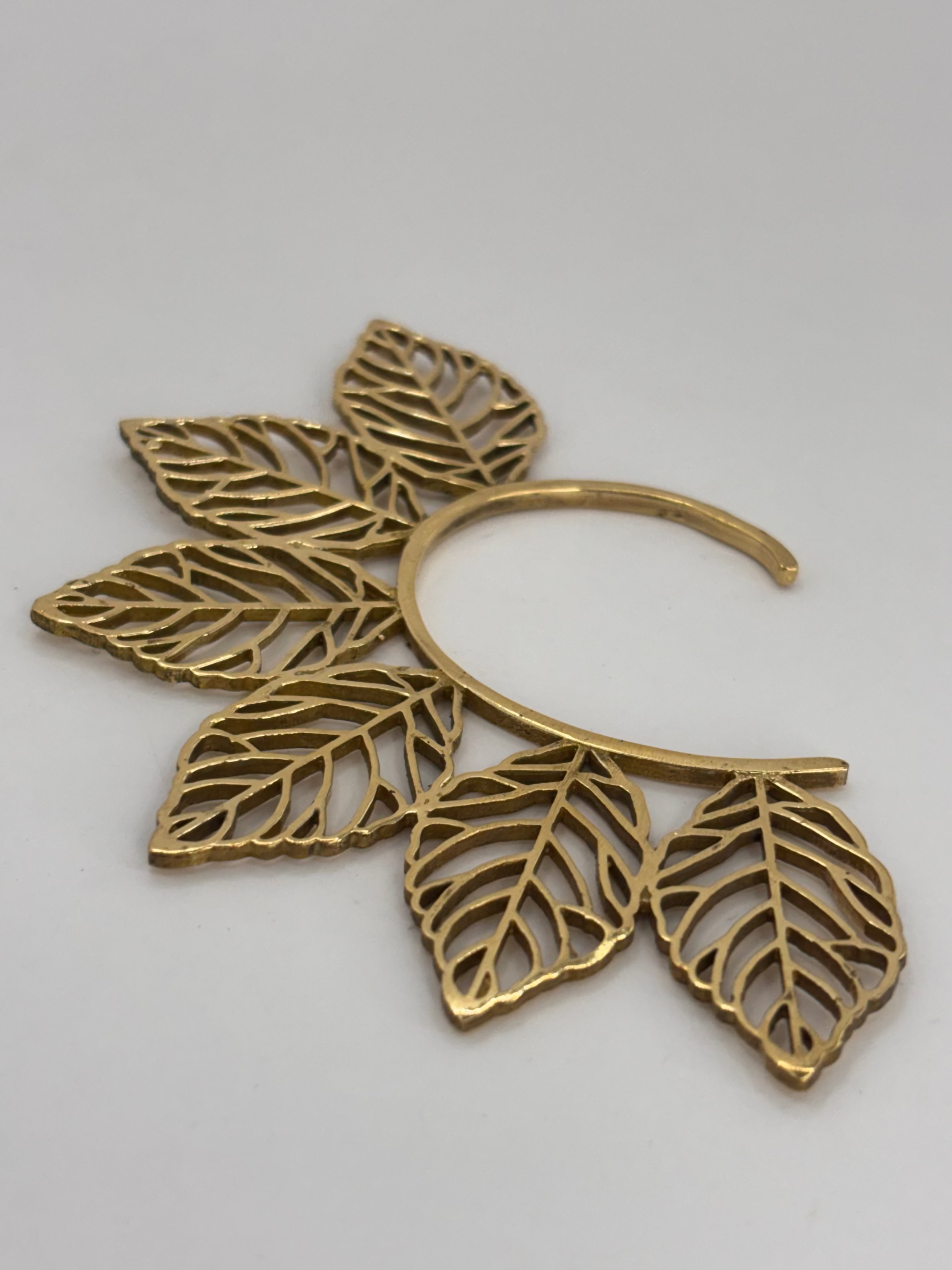 Gold Leaf Ear Cuff