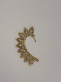 Gold Marquise Ear Cuff