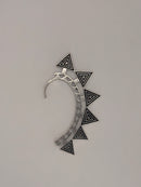 Silver Triangle Ear Cuff