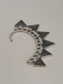 Silver Triangle Ear Cuff