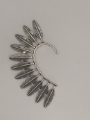 Silver Feather Ear Cuff