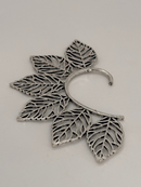 Silver Leaf Ear Cuff