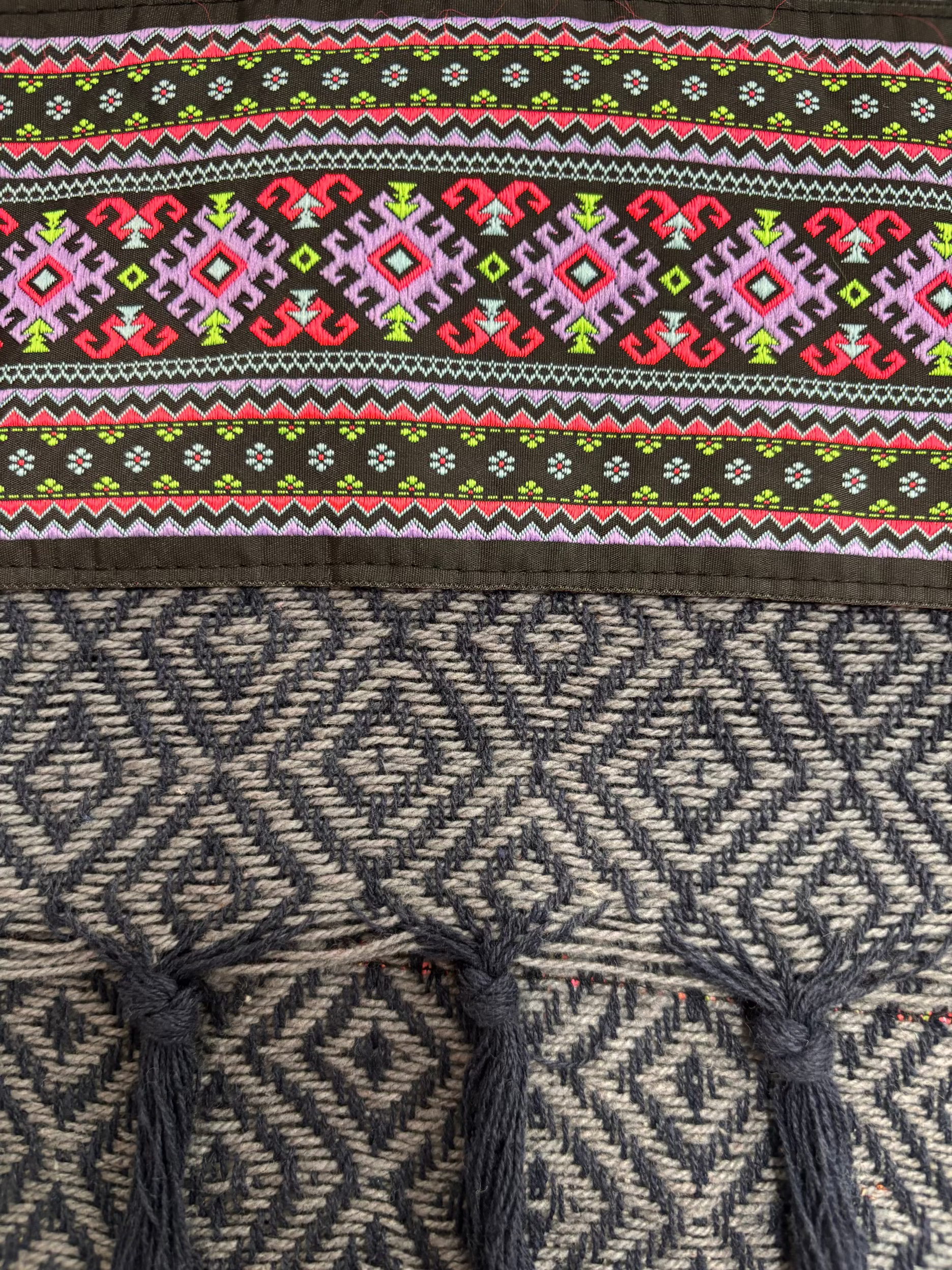 Neon Eclipse Poncho