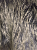 Forest Cropped Fur Jacket
