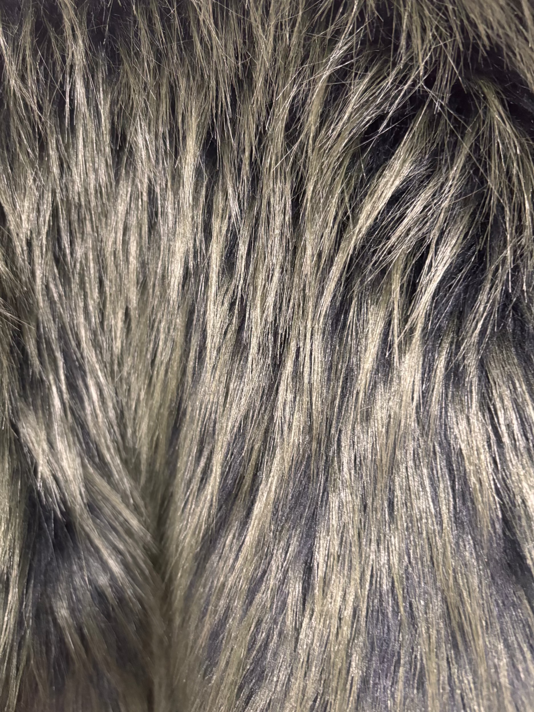Forest Cropped Fur Jacket