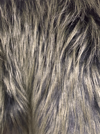 Forest Cropped Fur Jacket