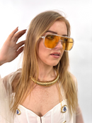 Gold Spiral Choker