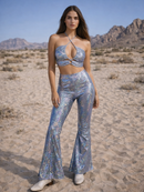 Aqua Bell Bottoms