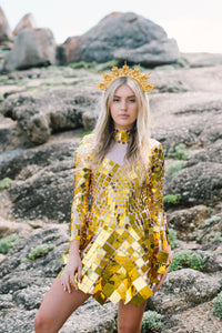 Gold Cosmic Dress