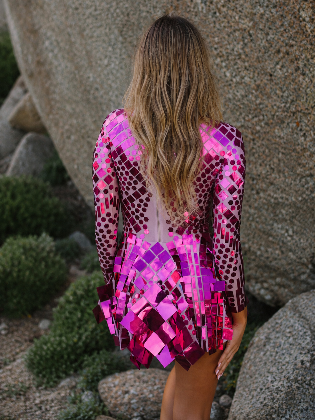 Pink Cosmic Dress