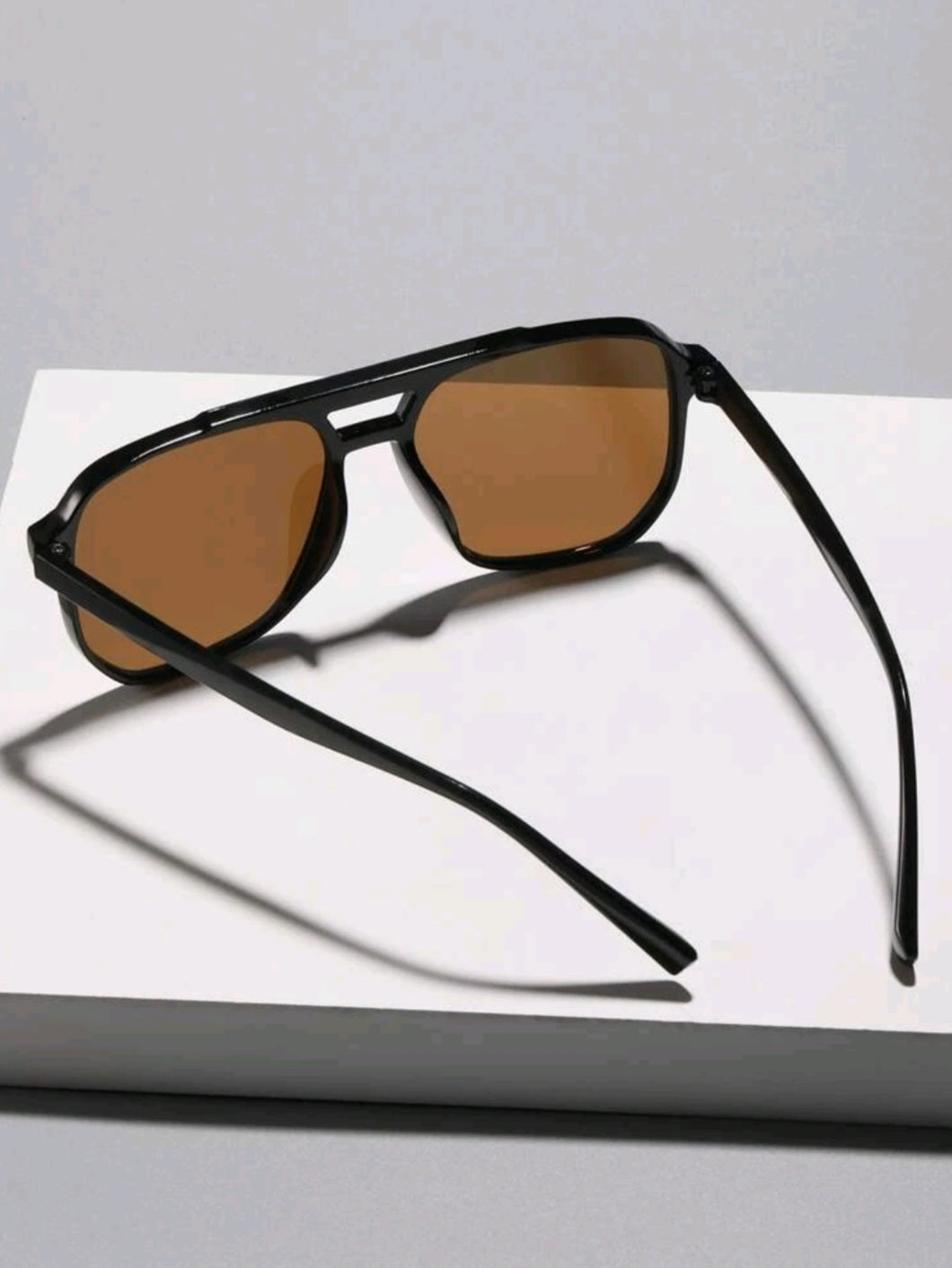 Brown Top Bar Sunglasses