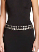 Silver Coin Waist Chain
