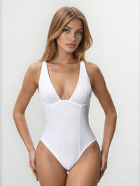White G-string Bodysuit