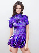 Purple Party Dress