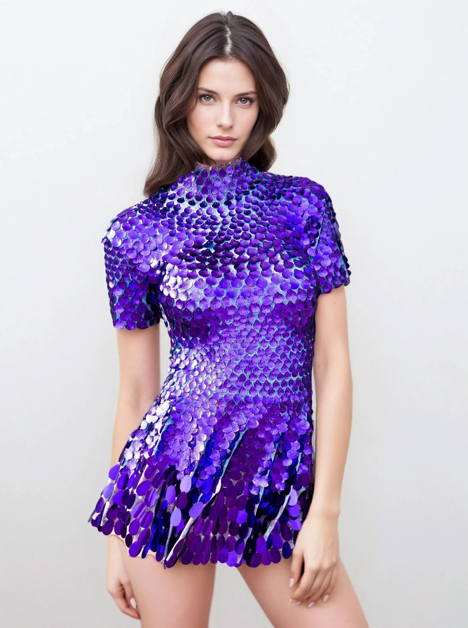 Purple Party Dress