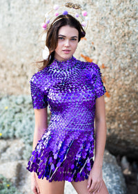Purple Party Dress