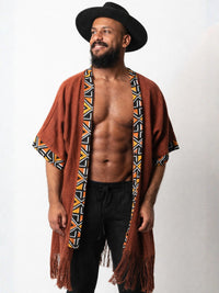 Rust Cotton Kimono