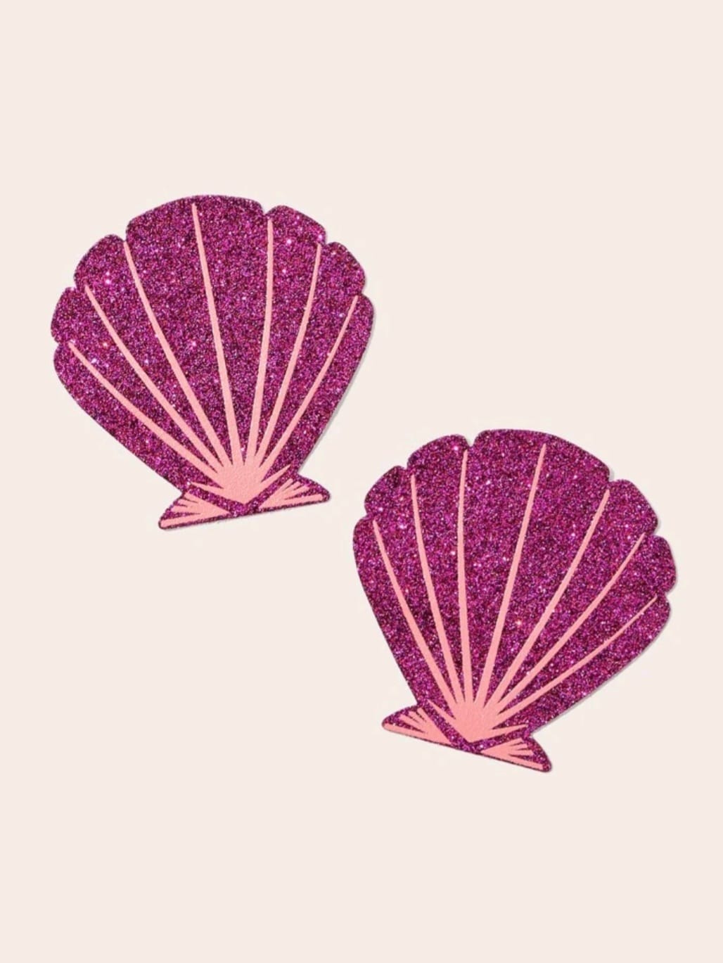 Pink Mermaid Shell Pasties