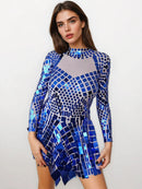 Blue Cosmic Dress