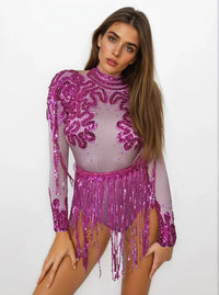 Pink Liquid Bodysuit