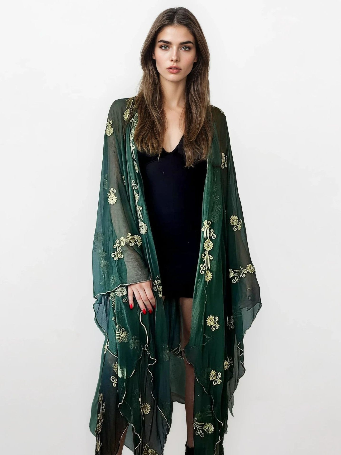 Emerald Ruhi Kimono