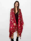 Red Ruhi Kimono