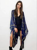 Navy Ruhi Kimono