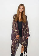 Chocolate Ruhi Kimono