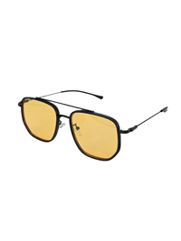 Yellow Metal Frame Sunglasses